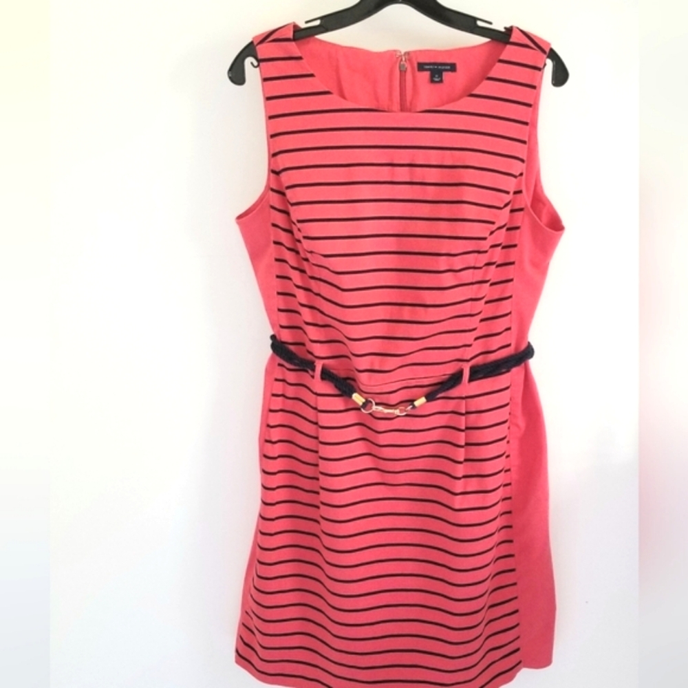Tommy Hilfiger stripe dress rope belt